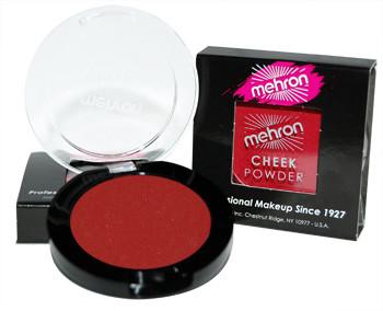 Mehron Cheek Powder Bold Red - Silly Farm Supplies