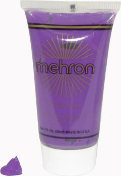 Mehron Fantasy FX Liquid Makeup, Purple - 1 oz tube