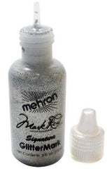 Mehron GlitterMark Silver .5oz - Silly Farm Supplies