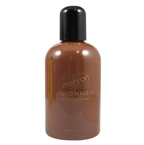 Mehron Liquid Makeup Brown - Silly Farm Supplies