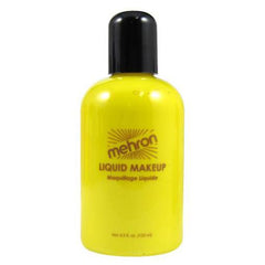 Mehron Liquid Makeup Yellow - Silly Farm Supplies