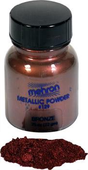 Mehron Metallic Powder Bronze - Silly Farm Supplies