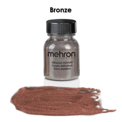 Mehron Metallic Powder Bronze - Silly Farm Supplies