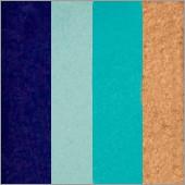 Compact, multi-color face paint cakes for brush application, ideal for vibrant, detailed designs in one stroke.