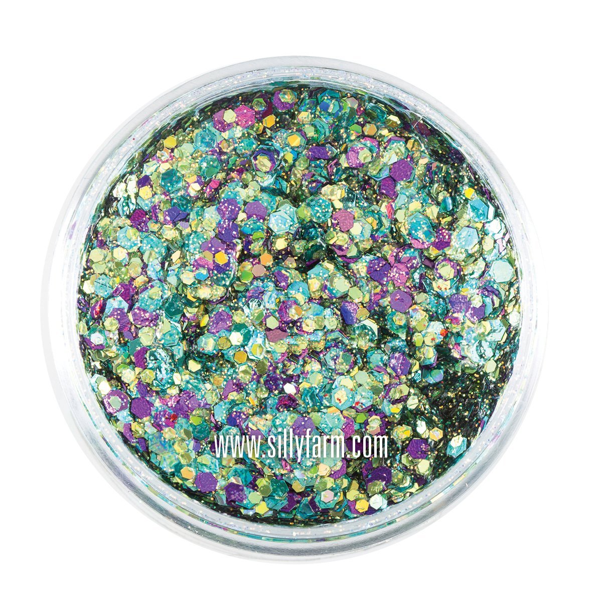 MERMAID Festival Glitter 50ml (1 fl oz) - Silly Farm Supplies