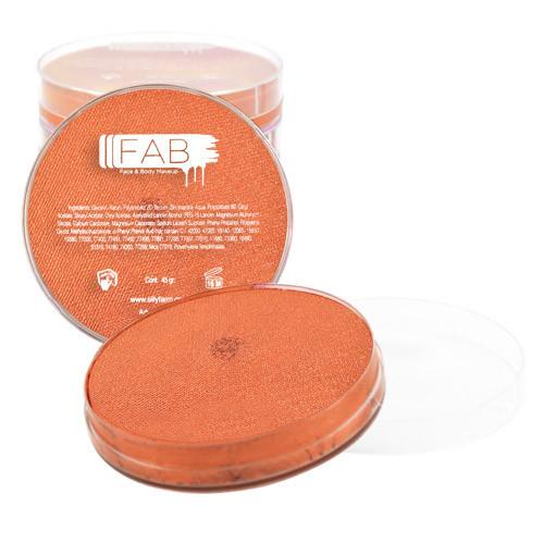 FAB face and body paint, known for its top quality and creamy consistency, dries to a smudge-proof finish once applied. Suitable for both face painting and body art, it is available in two sizes: 16gm and 45gm