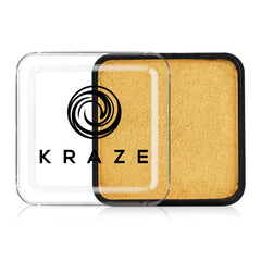 Metallic Gold 25gm Face and Body Art Paint by Kraze Body Art - Silly Farm Supplies