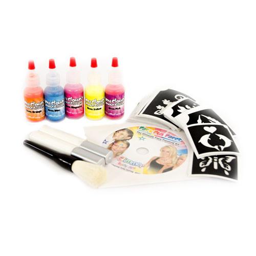 My First Blacklight Glitter Tattoo Kit - Silly Farm Supplies