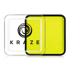 Neon Yellow 25gm Face and Body Art Paint by Kraze Body Art - Silly Farm Supplies