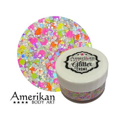 Orion Glitter Creme 15g Jar by Amerikan Body Art - Silly Farm Supplies