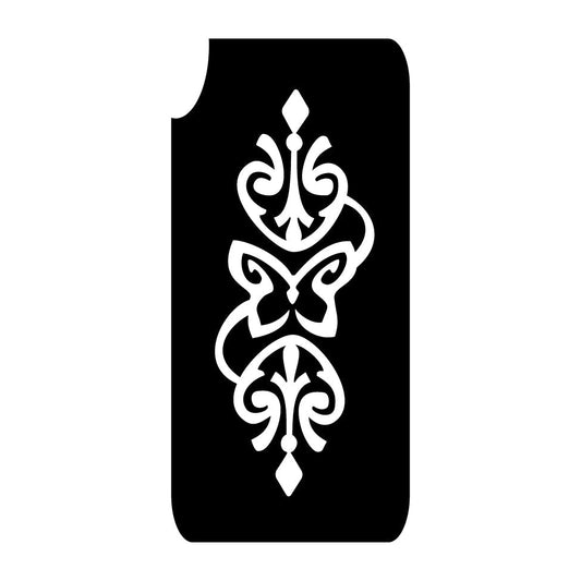 Ornamental Glitter Tattoo Y-Body Stencil 5 pack - Silly Farm Supplies