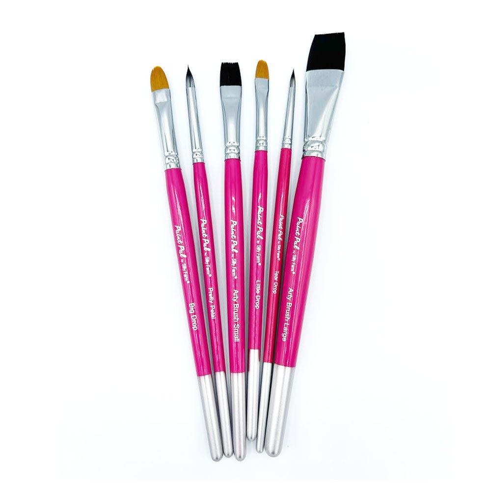 Paint Pal Variety Brush Set (6pc) - Silly Farm Supplies