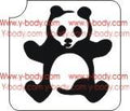 Panda Glitter Tattoo Y-Body Stencil 5 pack