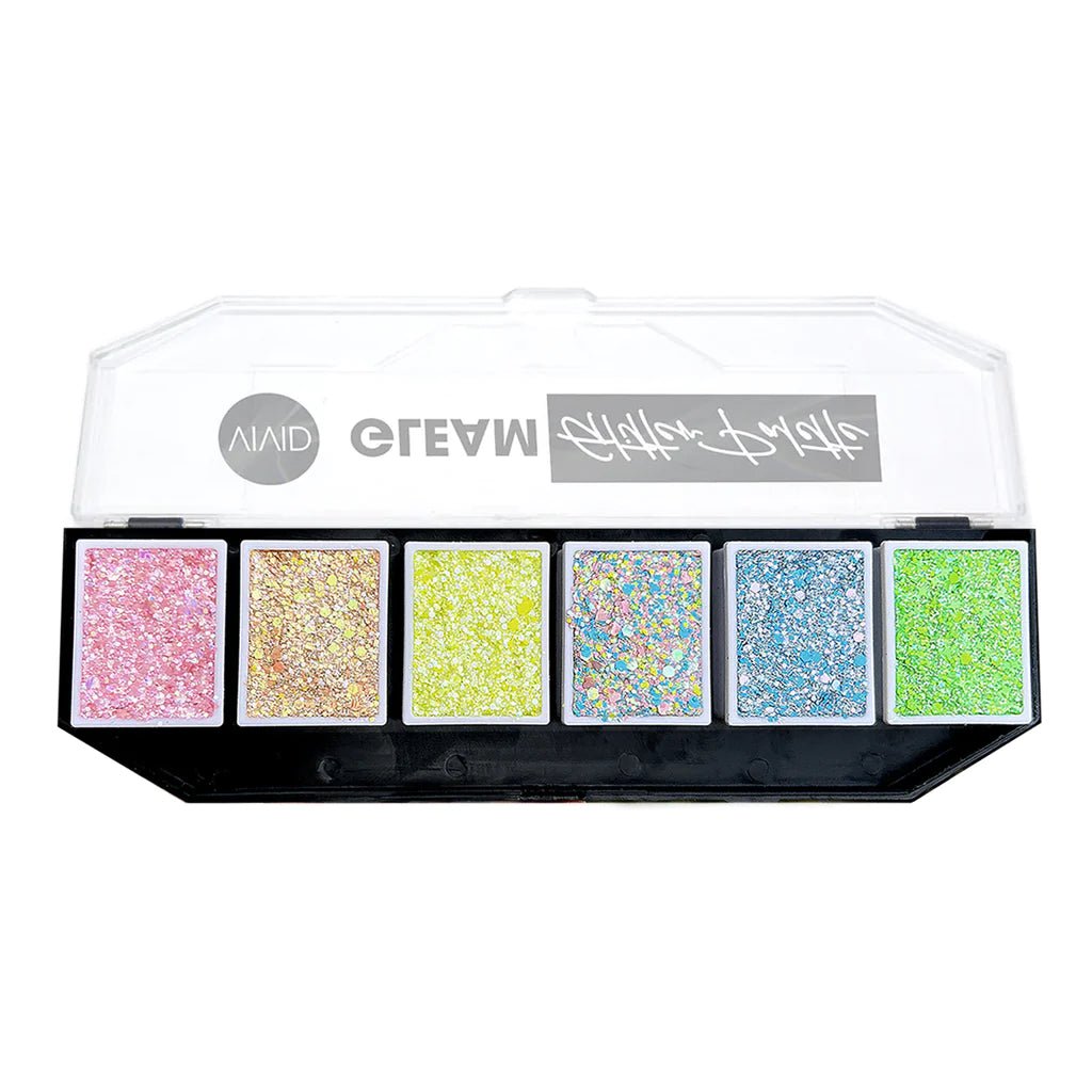PASTEL GLOW - Gleam Glitter Cream Palette - Silly Farm Supplies