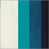 Compact, multi-color face paint cakes for brush application, ideal for vibrant, detailed designs in one stroke.