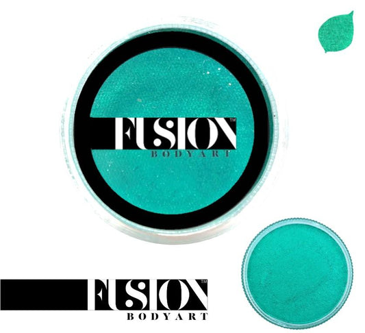 Pearl Mermaid Green 25g Fusion Body Art Face Paint - Silly Farm Supplies