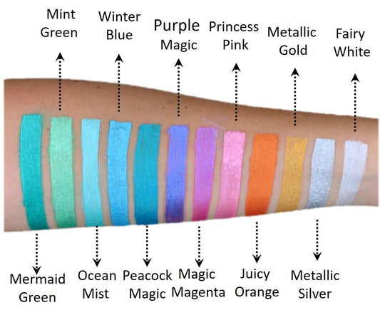 Pearl Princess Pink 25g Fusion Body Art Face Paint - Silly Farm Supplies
