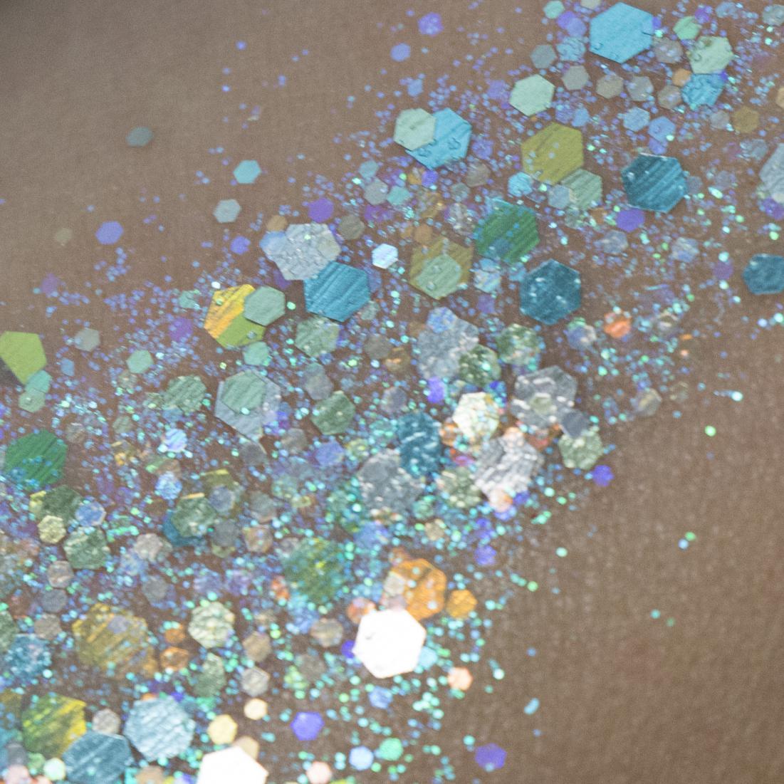 Pisces Glitter Creme 10g Jar by Amerikan Body Art - Silly Farm Supplies