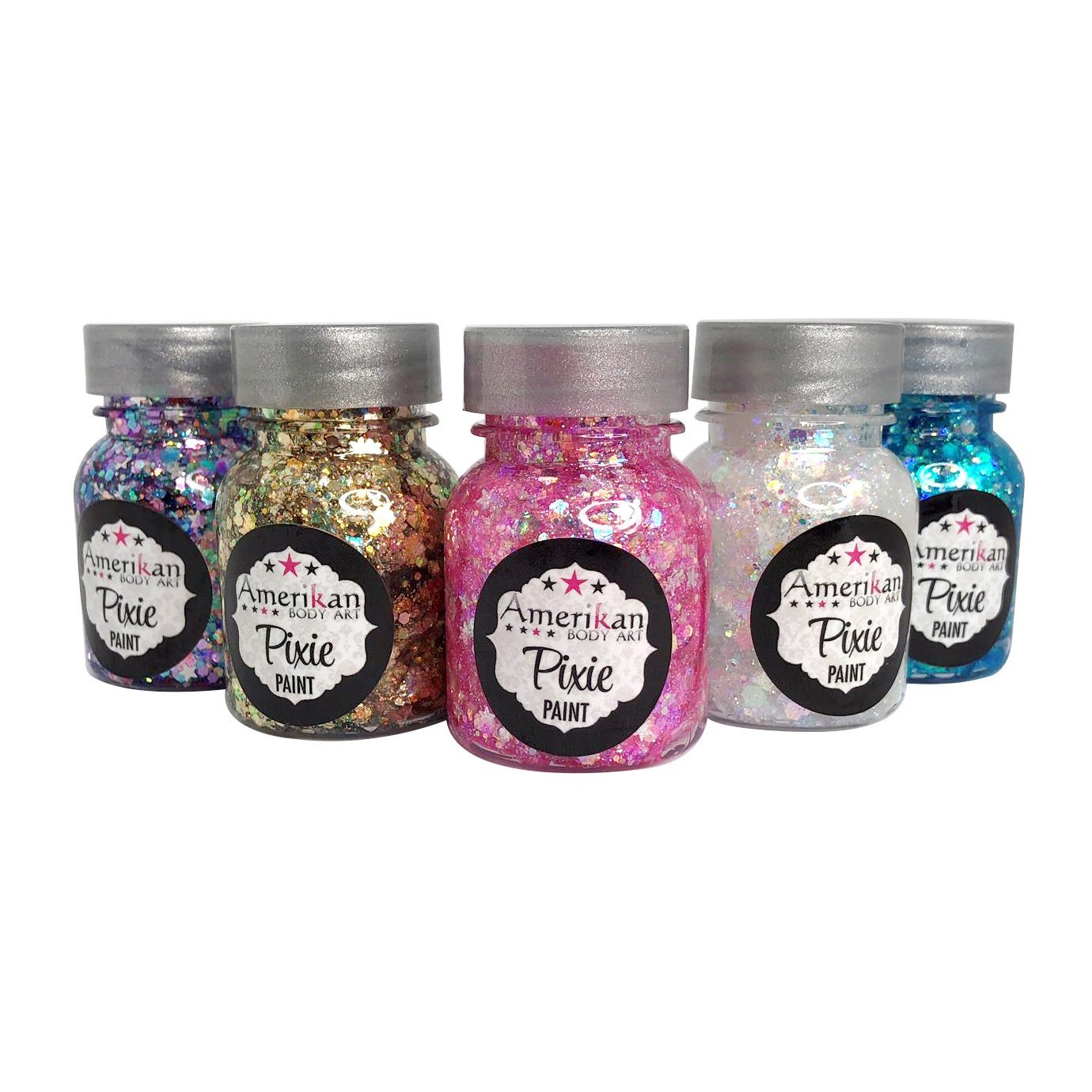 Pixie Paint Set of 5 with Pixie Wand Applicator - Silly Farm Supplies