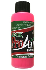 ProAiir Fluorescent Hot Pink Temporary Airbrush Ink - Silly Farm Supplies