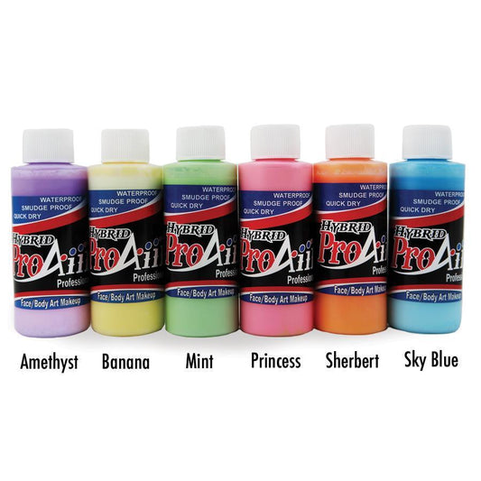 ProAiir Unicorn Pastel 6-Color Hybrid Makeup Set - Silly Farm Supplies