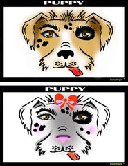Puppy Stencil Eyes Stencil - Silly Farm Supplies