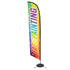 Rainbow Face Painting Flag Banner- Words Only