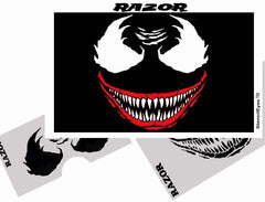 Razor Stencil Eyes Stencil - Silly Farm Supplies