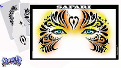 Safari Stencil Eyes Stencil - Silly Farm Supplies