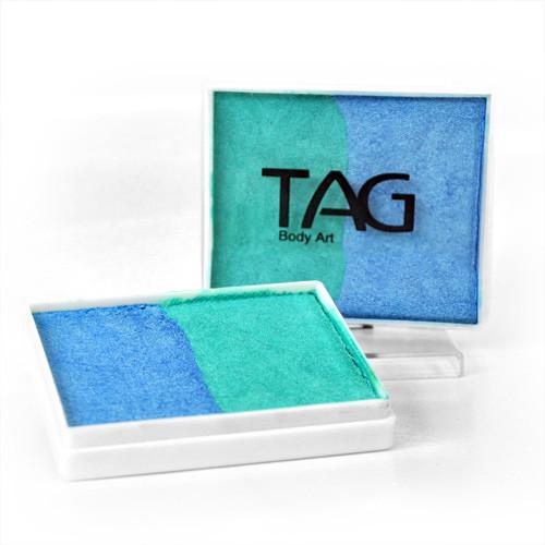 Sea Pearl TAG Split Cake (pearl teal/pearl sky blue) - Silly Farm Supplies
