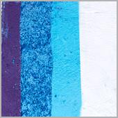 Compact, multi-color face paint cakes for brush application, ideal for vibrant, detailed designs in one stroke.