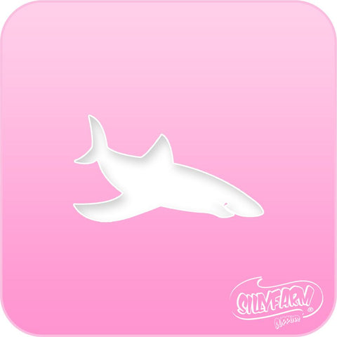 Shark Pink Power Stencil