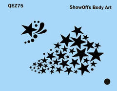 Shooting Stars QuickEZ Stencil - Silly Farm Supplies