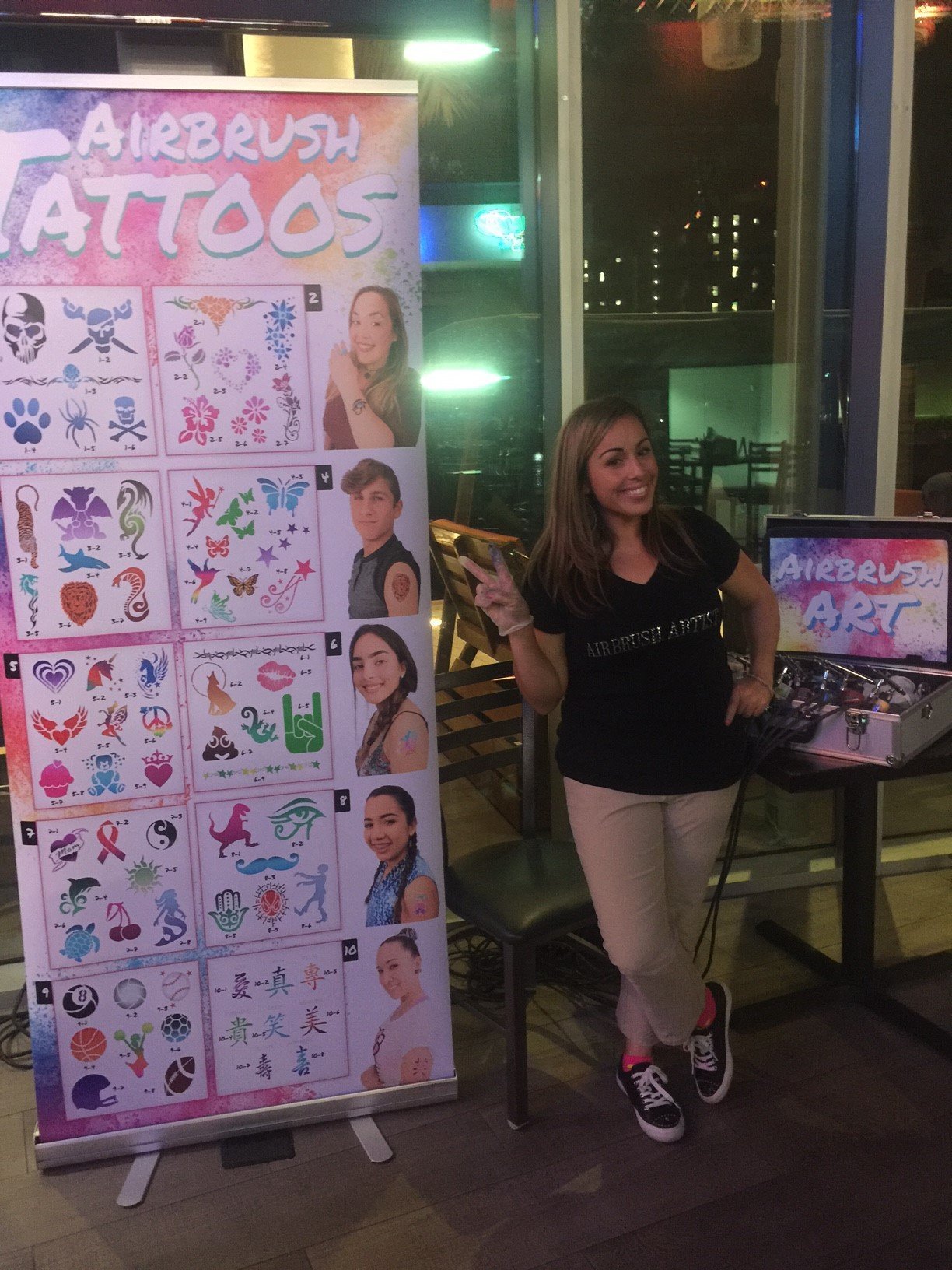 Silly Farm Airbrush Banner with Stencil Set - Silly Farm Supplies