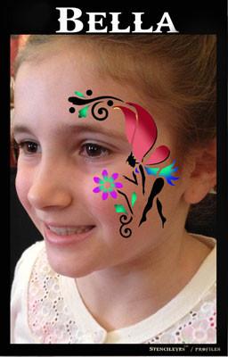 SOBA Profile Bella Fairy Stencil - Silly Farm Supplies