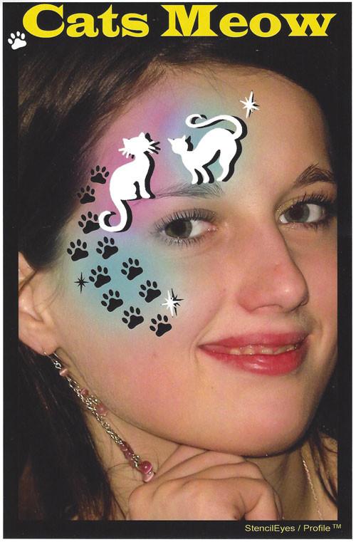 SOBA Profile Cats Meow Stencil - Silly Farm Supplies
