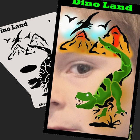 SOBA Profile Dino Land (T-Rex) Stencil