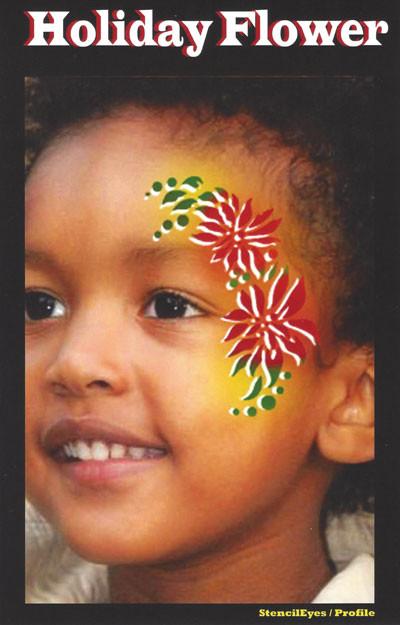 SOBA Profile Holiday Flower Stencil - Silly Farm Supplies