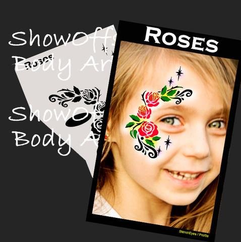 SOBA Profile Roses Stencil