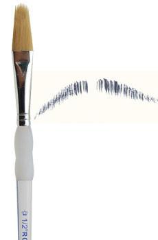 Soft Grip 1/2" Filbert Wisp Brush - Silly Farm Supplies