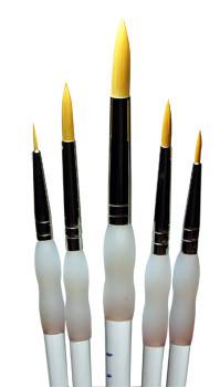 Soft Grip 5pc Brush Pack (round) SG303 - Silly Farm Supplies