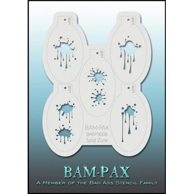 Splat Zone BAM PAX 3006 Stencil Set - Silly Farm Supplies