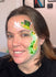 St. Patrick's Day Flip Face Paint Stencil by Ooh! Body Art (C33)