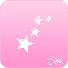 Star Cluster Pink Power Stencil - Silly Farm Supplies