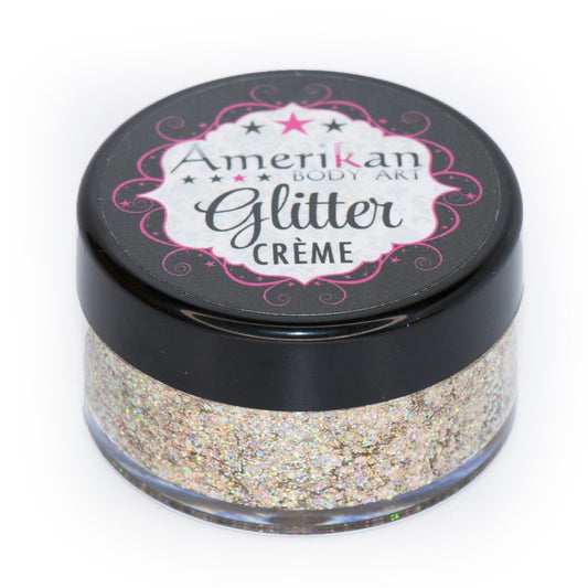 Stardust Glitter Creme 10g Jar by Amerikan Body Art - Silly Farm Supplies