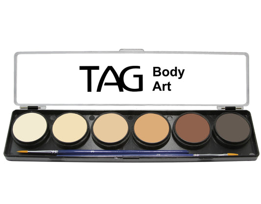 TAG 6-Color SKIN Tone Palette - Silly Farm Supplies