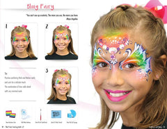 The Face Painting Book of Rainbows and Bling by Marcela Murad, Heather Green & friends - Silly Farm Supplies