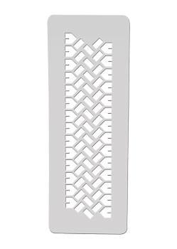 Tire Tread Trendy Tribal stencil featuring a realistic tire track pattern for monster truck, racing, vehicle, and transportation-themed face painting designs.