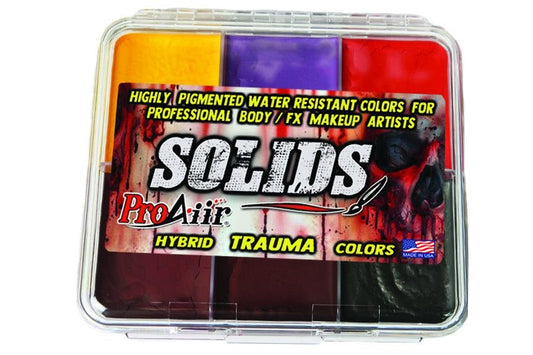 TRAUMA Proaiir Solids Water Resistant Makeup Palette - Silly Farm Supplies