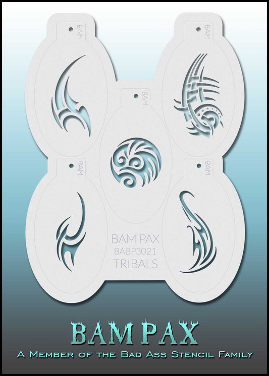 Tribals BAM PAX 3021 Stencil Set - Silly Farm Supplies